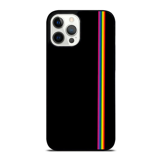 Fine Subtle Gay Pride LGBT Case - Compatible with MagSafe 14 Pro - Durable Non-Slip TPU Rubber Shockproof Slim Case (Compatible with MagSafe 14 Pro) Black